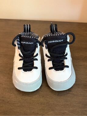 Nike Air Jordan 9 Retro infant crib booties 1C